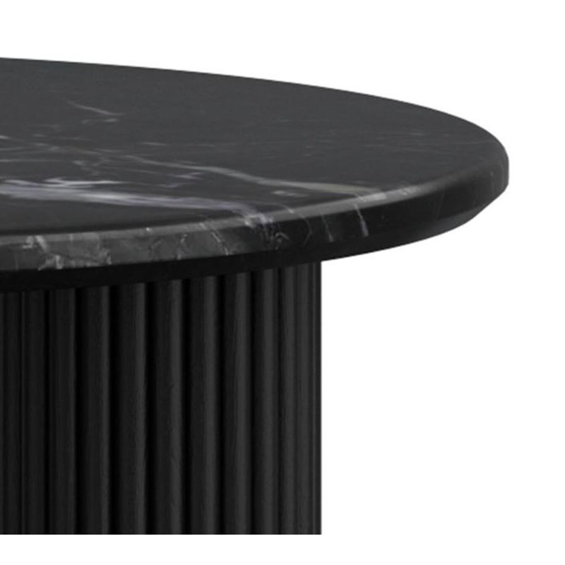 Suiza Black Marble Coffee Table