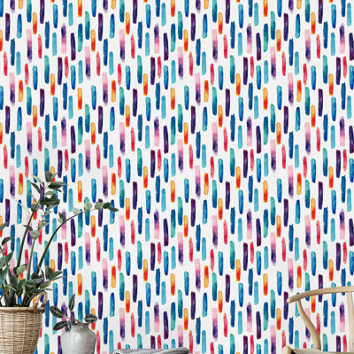 Demerie Peel & Stick Geometric Roll