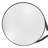 32'' Round Coastal Wall Mirror Brushed Black Aluminum Frame-587464466-587464477