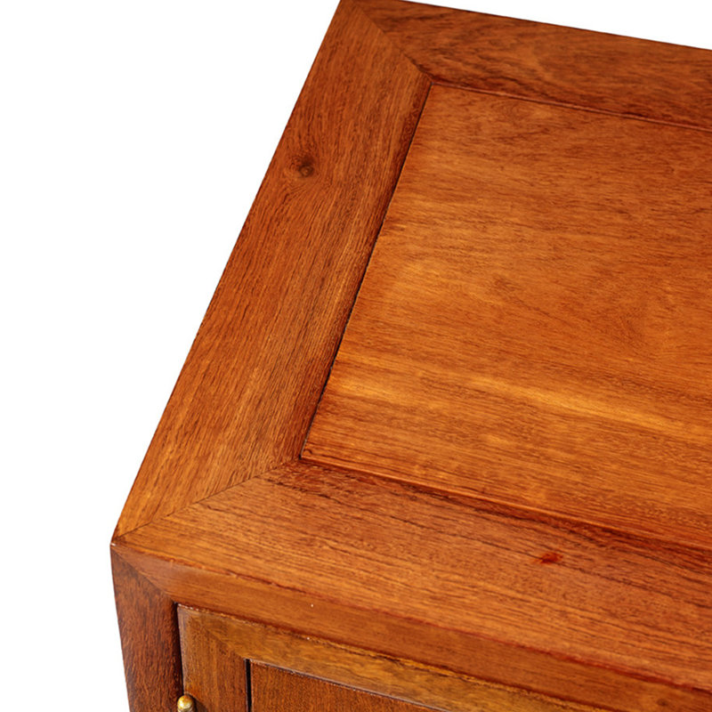 Classic solid wood storage shoe cabinet