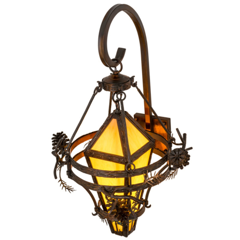 Lone Pine 1 - Light Armed Sconce