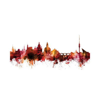 Dresden, Germany Skyline by Michael Tompsett - Wrapped Canvas Gallery-Wrapped Canvas Giclée