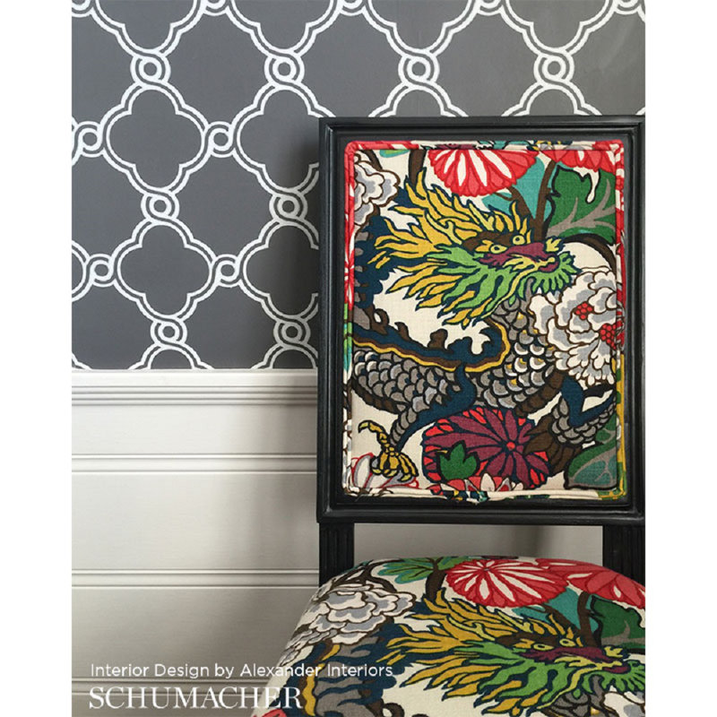 Tissu du dragon de Tchang Maï, Albâtre