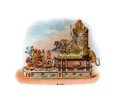 " King - Mardi Gras Parade Float Design "