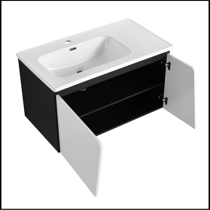 Ensemble de meuble-lavabo simple avec plateau 35,60 routte