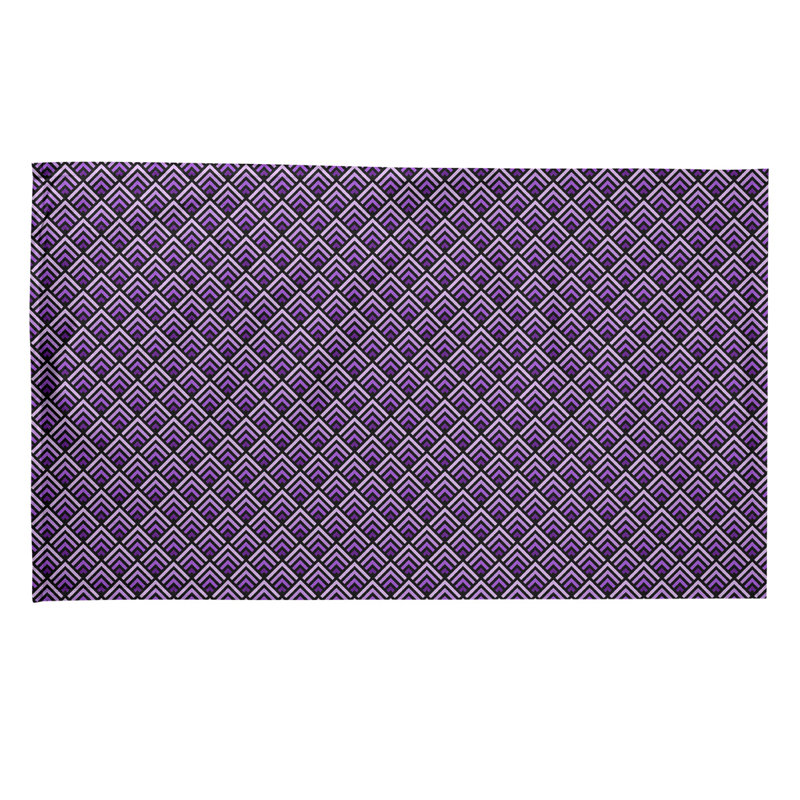 Mcguinness Tea Towel Kitchen Towel, Poly Twill, Purple