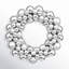 Couronne de boules brillantes et mates-251955640-255712690