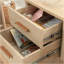 Bureau d'ordinateur, finition brune