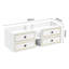 Base de meuble-lavabo mural moderne Ardyn avec tiroirs à fermeture en douceur et tablettes ouvertes (lavabo non inclus)-124006403-124006400