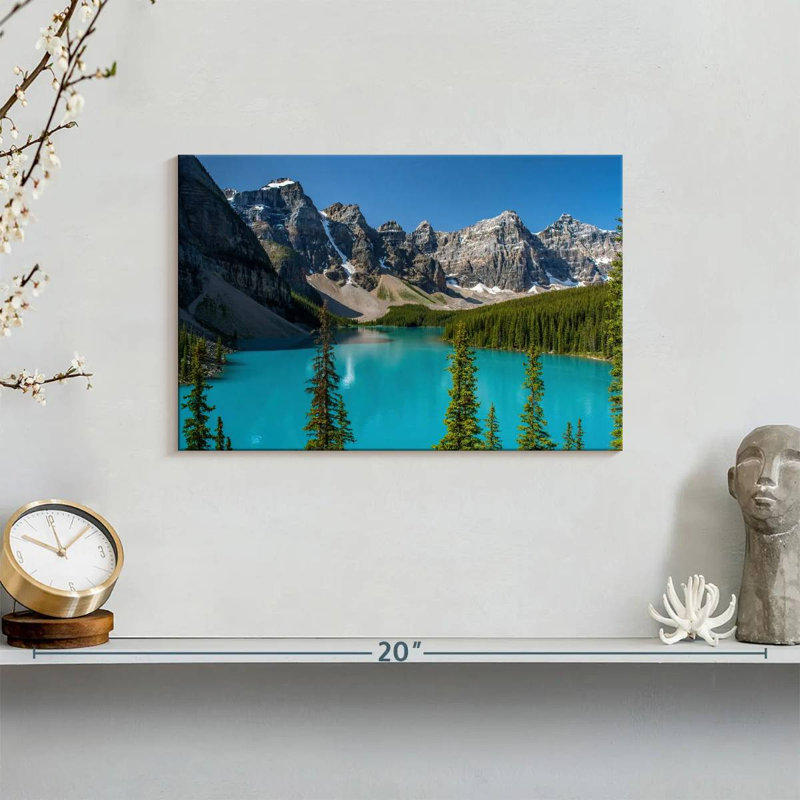 Alvord Moraine au parc national Banff, H 8 po x l 12 po