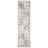 Felty Oriental Ivory/Aqua Area Rug-589831209