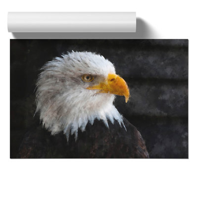 Bald Eagle Painting - Frameless Print