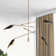 Lakendria Sputnik Modern Linear Chandelier with Adjustable Arms