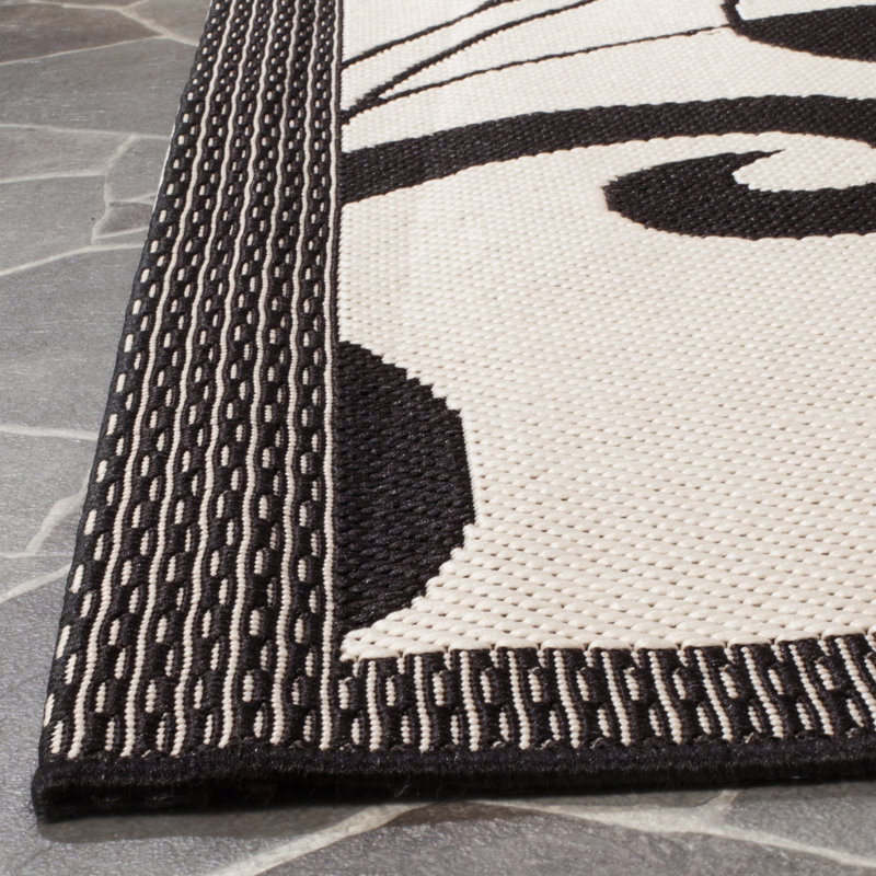 Herefordshire Performance Floral Indoor/Outdoor Area Rug, Rectangle 5'3" x 7'7"