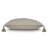 Freya Embroidered and Tassels Linen Throw Pillow