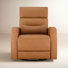 Igby Ramesh Wyat Sia Geniune Leather Swivel Power Recliner