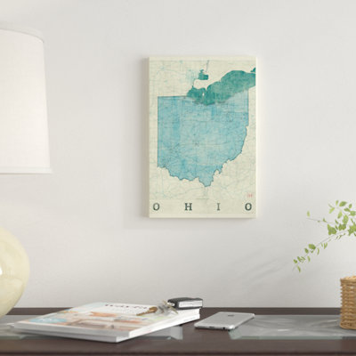 " Ohio Map " by Hubert Roguski
