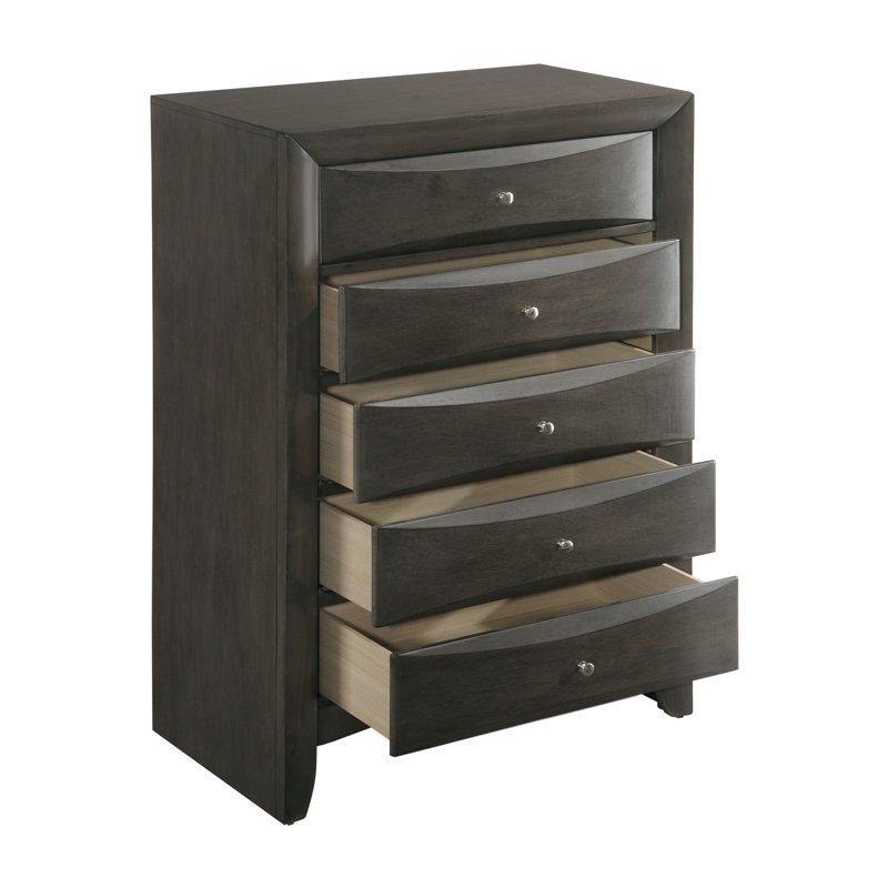 Commode, chêne gris, Gris