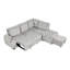 Canapé-lit modulaire en L de 94 po avec repose-pieds et tabouret amovibles de 94 po, grand espace de rangement, porte-gobelet et deux ports USB pour le salon