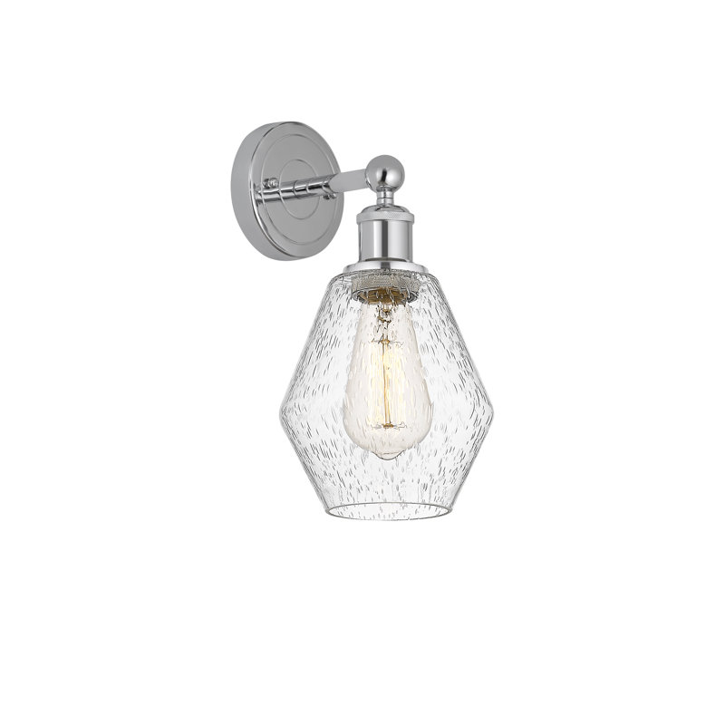 Amylea Armed Sconce, Seedy, Polished Chrome