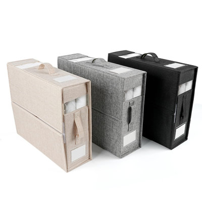 Brayden Studio Fabric Underbed Storage