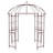 84'' W x 84'' D Metal Arbor in Bronze