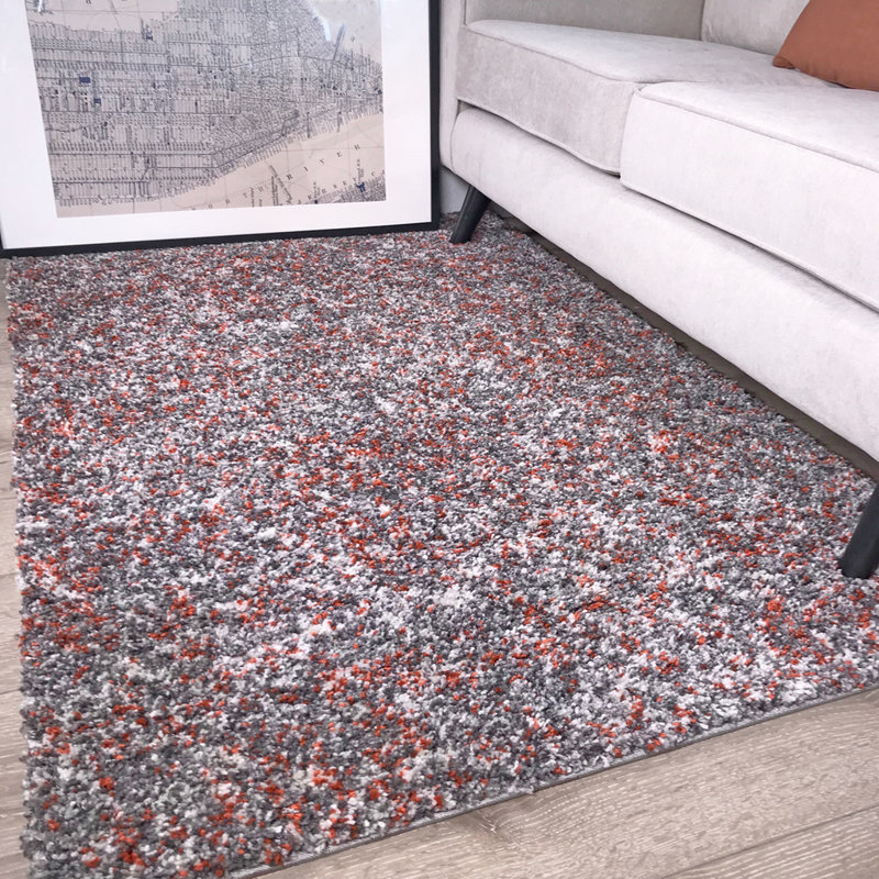 Hartung Hand Woven Grey Indoor Rug, Rectangle 120 x 170cm