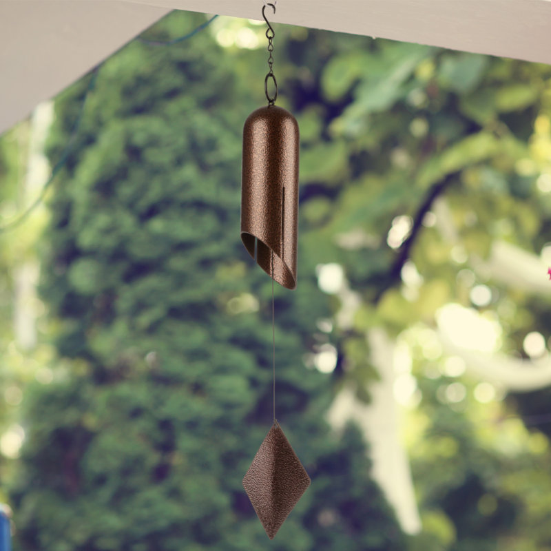 Carillons éoliens - cloche de sérénité à résonances profondes - carillon en métal 27 po - carillons pour l'extérieur, le porche, le patio ou le jardin par Pure Garden