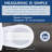 Bennett Round Toilet Seat, Slow Close Wood Seat, Secure Metal Hinges, Easy Install-102039940