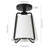 Shaunelle 1-Light 9.5" Semi Flush Mount-1960067342