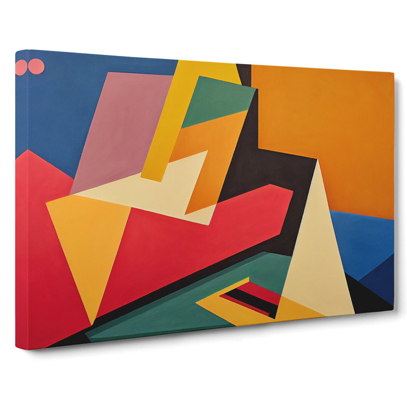 Art Suprematism Vol.6 Abstract - Wrapped Canvas, 50cm H x 76cm W x 3cm D
