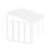 Palram - Canopia Feria 10 W Patio Side Wall in White