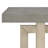 U_STYLE 59.1'' Painted Entryway Table With Pine Veneer,Unique Triple Rectangle Design Console Table With Thick Pine Wood Legs,Extra Long Sofa Table Versatile For Hallway, Living Room,Kitchen-935069408