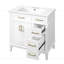 Meuble-lavabo 30 po avec lavabo en céramique-402419730
