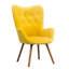 Chaise en velours soyeux Inniss