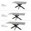 Bolanger Extendable Metal Base Dining Table