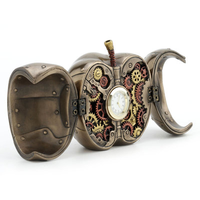 Horloge mécanique 3,54 po Steampunk