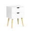 Table d'appoint avec 2 tiroirs-1150524915