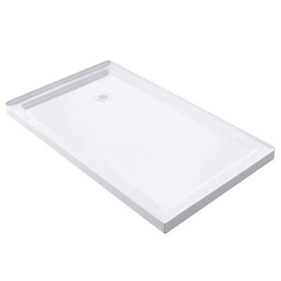 Cabine de douche rectangulaire 60" x 77,5" avec base incluse Moselle