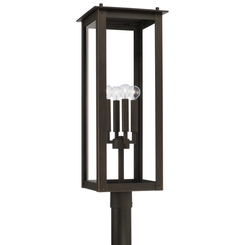 Hunt Transparent Lantern Head, Oiled Bronze