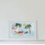 Santa Goes On Vacation - Single Picture Frame Painting-2024169590