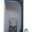 Tente portative noire pour sauna à vapeur pleine grandeur - Spa personnel, avec générateur de vapeur, télécommande, chaise pliable, tuyaux en PVC. Facile à installer, chauffage rapide, avec certification FCC et UL