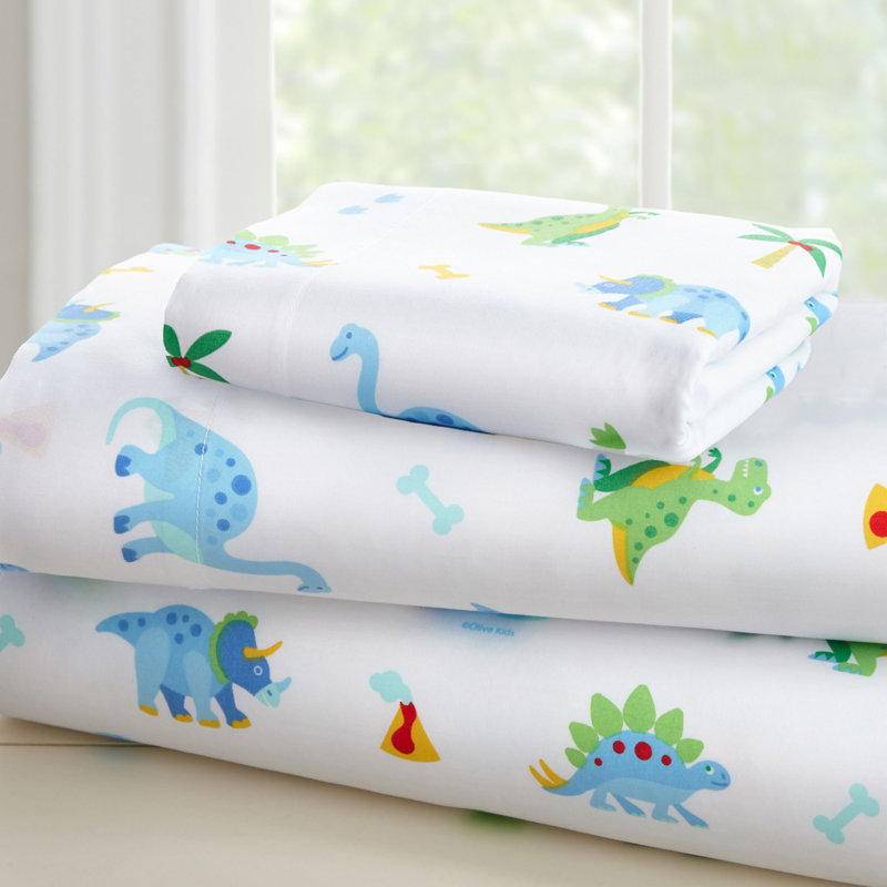 Ensemble de draps pour lit simple Wildkin, Ensemble de draps pour lit simple + drap-housse + 