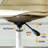 Darner Faux Leather Swivel Side Chair