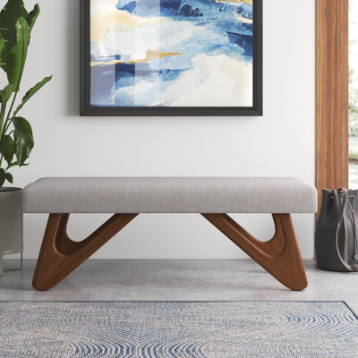 Heleen Polyester Upholstered Bench