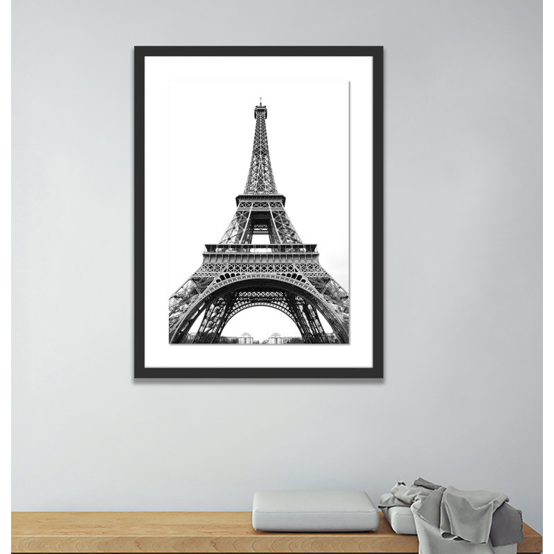 Eiffel Tower I Print by Erica Singleton, Black, 40" H x 29" W x 2.5" D