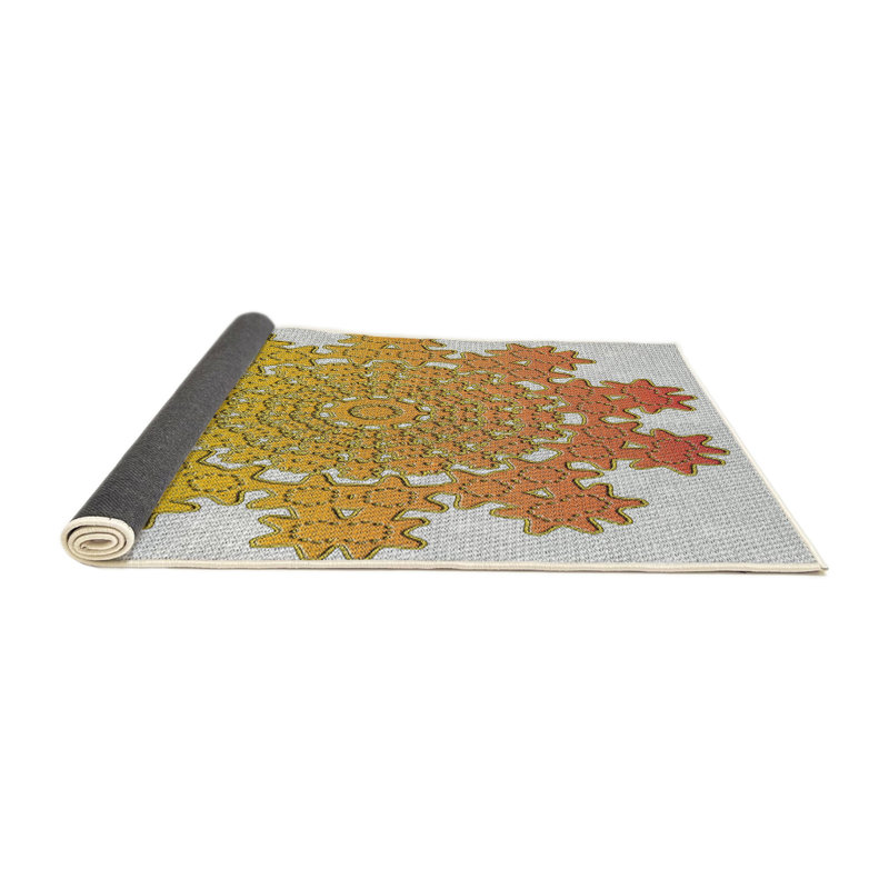 Tapis jaune, Rond 6 pi