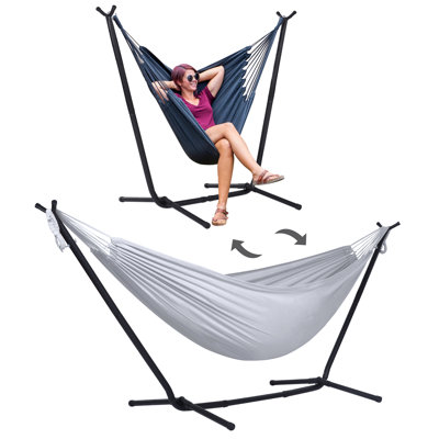 Volkrad 2 Person Classic Hammock with Stand