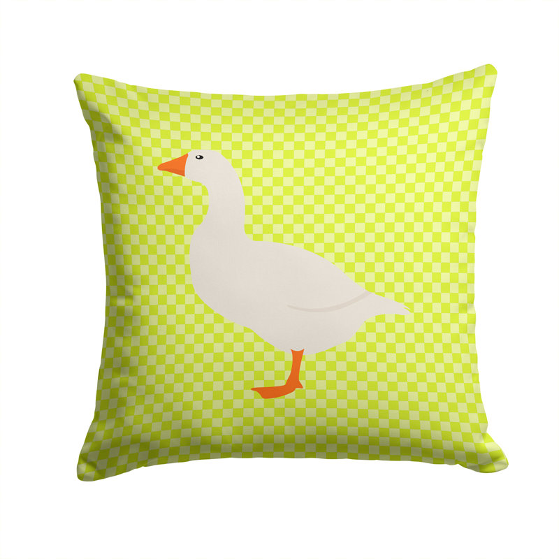 Coussin extérieur cheval, Vert, 14 po x 14 po