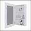 Pharmacie avec miroir Parks, blanc-343943958